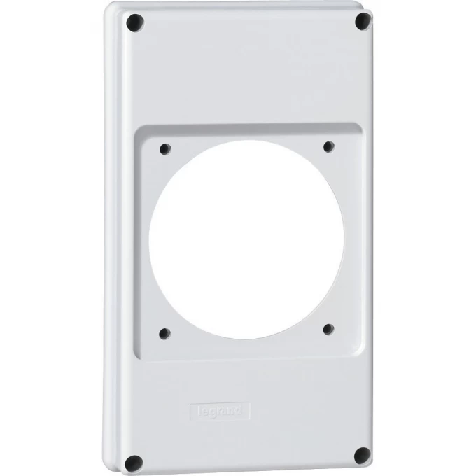 Лицевая панель LEGRAND P17 Tempra Pro 220x125 1 розетка 63 A белый 057717 Лицевая панель LEGRAND P17 Tempra Pro 220x125 1 розетка 63 A белый 057717