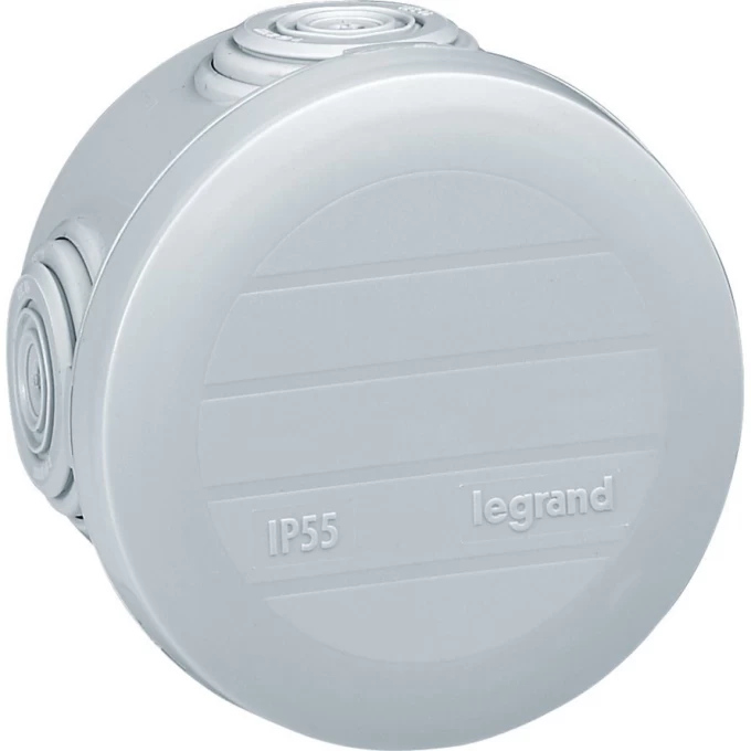 Коробка LEGRAND Plexo IP55 60/40мм серый 092001 Коробка LEGRAND Plexo IP55 60/40мм серый 092001