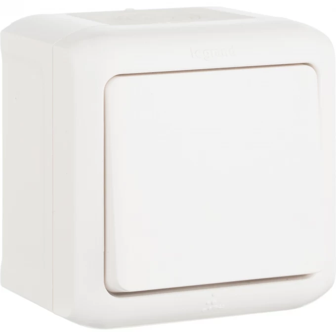 Переключатель LEGRAND Quteo на 2 направления 10 A 250 В IP 44 цвет белый 782304 Переключатель LEGRAND Quteo на 2 направления 10 A 250 В IP 44 цвет белый 782304
