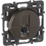 Розетка LEGRAND Celiane RJ45 UTP Cat. 6 графит SET-1-067344-02