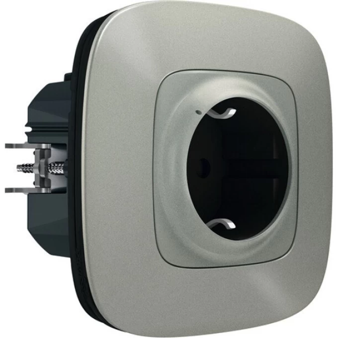 Умная розетка LEGRAND Valena Allure with NETATMO 2К+З 16А 230В, алюминий 752794 Умная розетка LEGRAND Valena Allure with NETATMO 2К+З 16А 230В, алюминий 752794