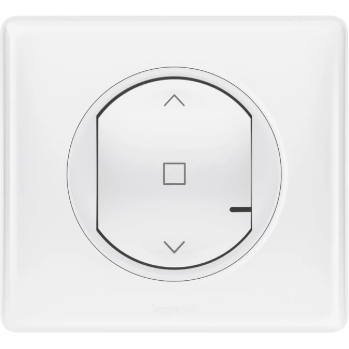 Умный выключатель рольставней LEGRAND Celiane with NETATMO 500ВА 230В, белый 67726 Умный выключатель рольставней LEGRAND Celiane with NETATMO 500ВА 230В, белый 67726